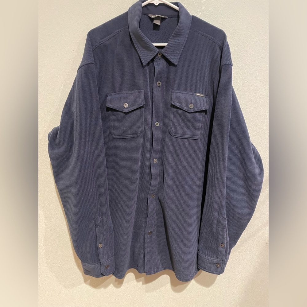 Eddie Bauer Women’s Navy Shirt Jacket